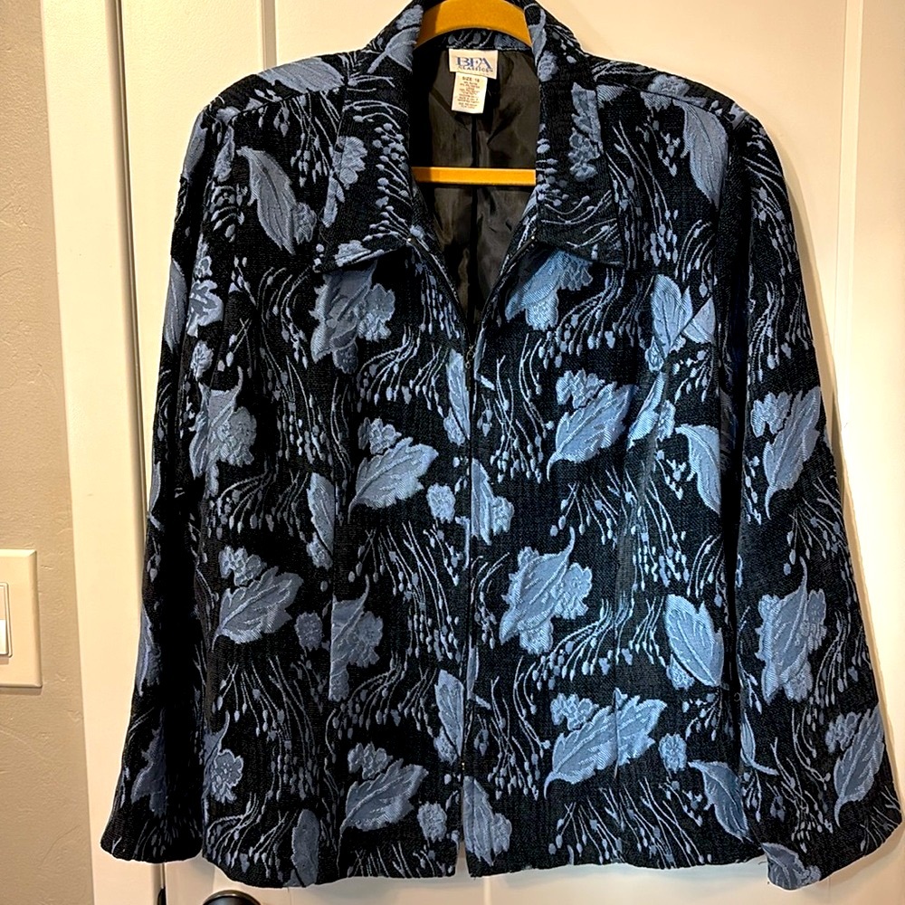 Floral dress jacket , size 16
